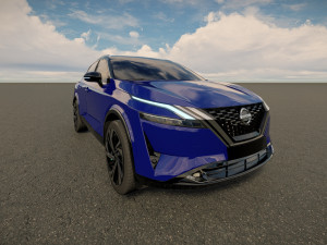 Nissan Qashqai 2022 Model 3D