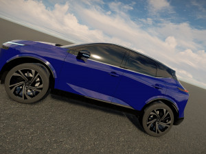 Nissan Qashqai 2022 Model 3D