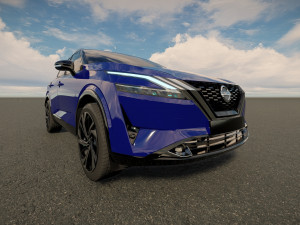 Nissan Qashqai 2022 Model 3D