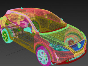 Nissan Qashqai 2022 Model 3D