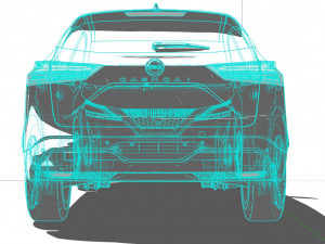 Nissan Qashqai 2022 Model 3D