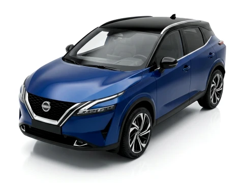 Nissan Qashqai 2022 3D Model