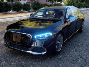 Mercedes Benz Classe S Maybach 2021 Modello 3D