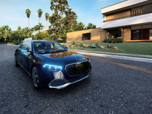 Mercedes Benz S-class Maybach 2021 3D Model