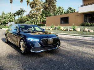 Mercedes Benz S-class Maybach 2021 3D Model