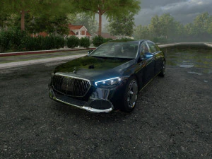 Mercedes Benz S-class Maybach 2021 3D Model
