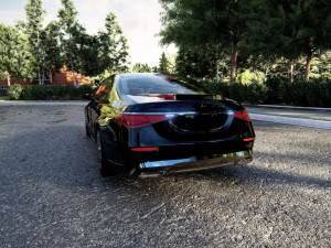 Mercedes Benz S-class Maybach 2021 Modelo 3D