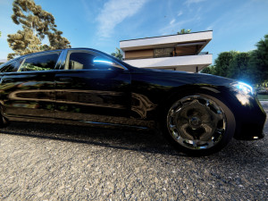 Mercedes Benz S-class Maybach 2021 Modelo 3D