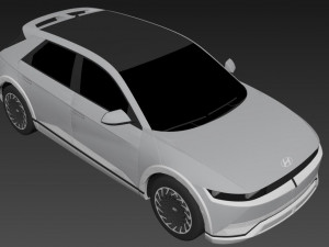 Hyundai Ioniq 5 2022 3D-Modell