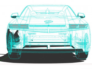 Hyundai Ioniq 5 2022 3D-Modell