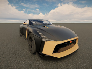 Nissan GT R50 Concept 2020 3D Модель
