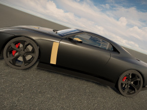 Nissan GT R50 Concept 2020 3D Модель