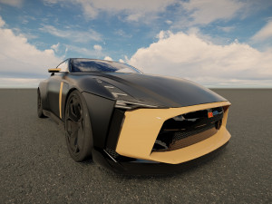 Nissan GT R50 Concept 2020 3D Модель
