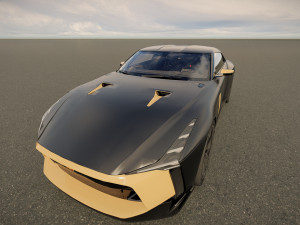 Nissan GT R50 Concept 2020 3D Модель
