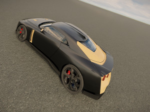 Nissan GT R50 Concept 2020 3D Модель