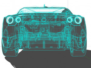 Nissan GT R50 Concept 2020 3D Модель