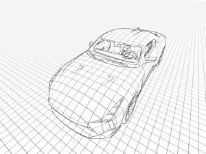 Nissan GT R50 Concept 2020 3D Модель
