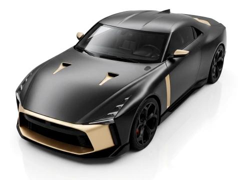 Nissan GT R50 Concept 2020 3D Model