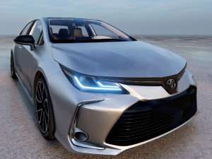 Toyota Corolla 2021 Modelo 3D