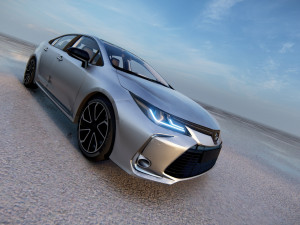 Toyota Corolla 2021 3Dモデル