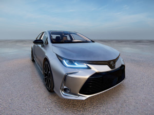 Toyota Corolla 2021 3Dモデル