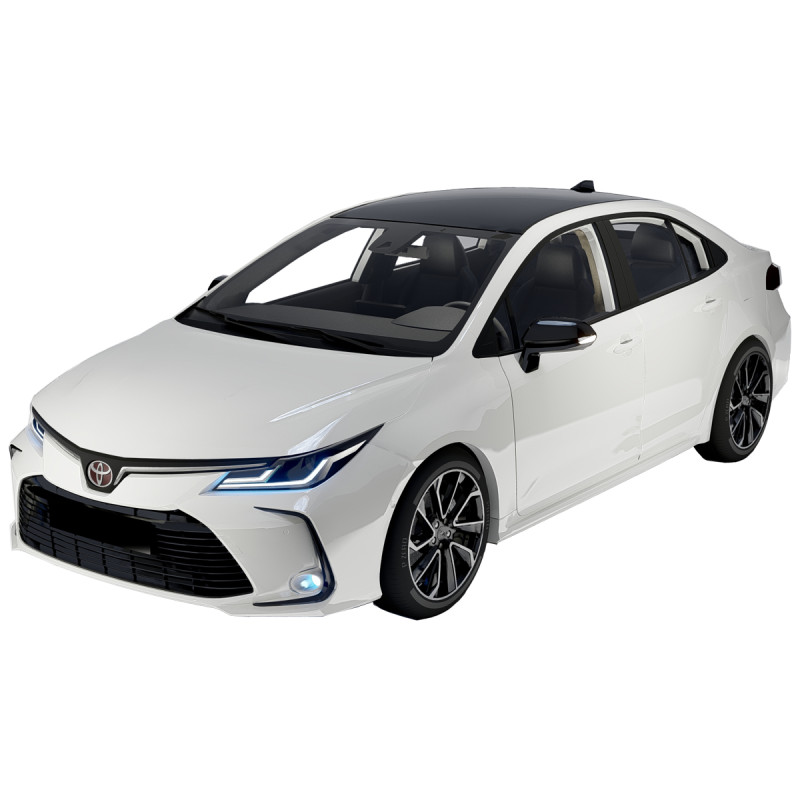 Toyota Corolla 2021 3Dモデル .c4d .max .obj .3ds .fbx .stl .blend