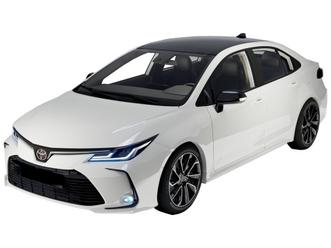 Toyota Corolla 2021 3D Modell