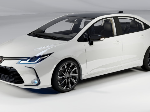 Toyota Corolla 2021 3Dモデル