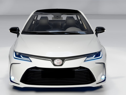 Toyota Corolla 2021 3Dモデル