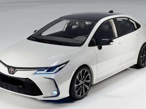 Toyota Corolla 2021 3Dモデル