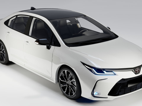Toyota Corolla 2021 3Dモデル