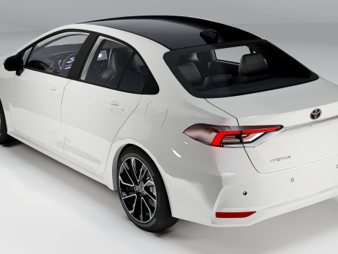 Toyota Corolla 2021 3Dモデル