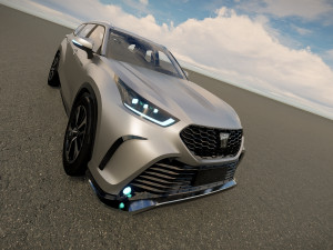 Toyota Crown Kluger Hybrid 2022 Modelo 3D