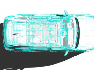 Toyota Crown Kluger Hybrid 2022 3D 모델