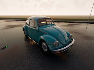 Volkswagen Beetles Modello 3D