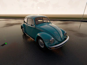 Volkswagen Beetles 3D Model