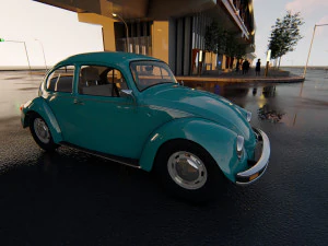 Volkswagen Beetles 3D Model