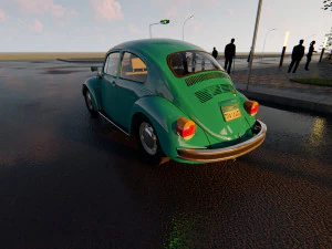 Volkswagen Beetles 3D Model