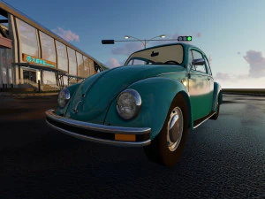 Volkswagen Beetles 3D Model