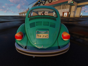 Volkswagen Beetles Modello 3D