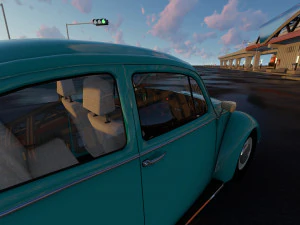 Volkswagen Beetles 3D Model
