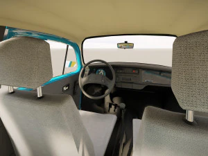 Volkswagen Beetles 3D Model