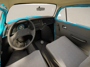 Volkswagen Beetles 3D Model
