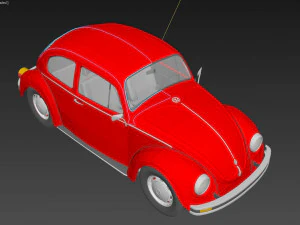 Volkswagen Beetles 3D Model