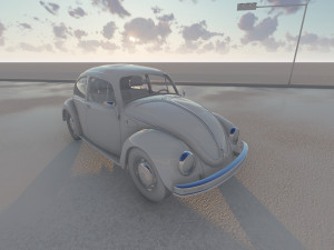 Volkswagen Beetles Modello 3D