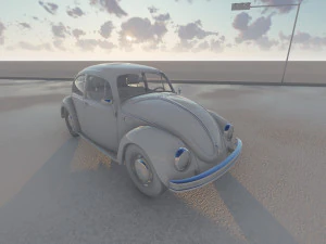 Volkswagen Beetles 3D Model