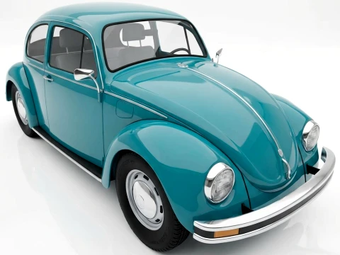 Coccinelles Volkswagen Modèle 3D