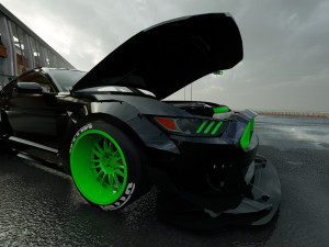 Tuned Mustang 3D Model