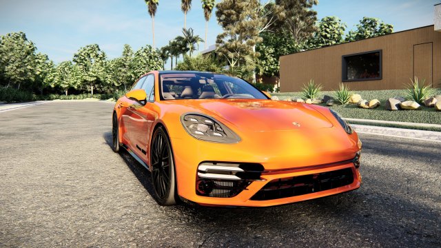 Porsche Panamera Turbo S Sport Turismo 2021 3D-Modell .c4d .max .obj .3ds .fbx .stl .blend 