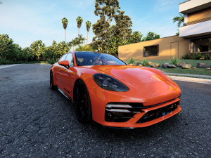 Porsche Panamera Turbo S Sport Turismo 2021 3D-Modell